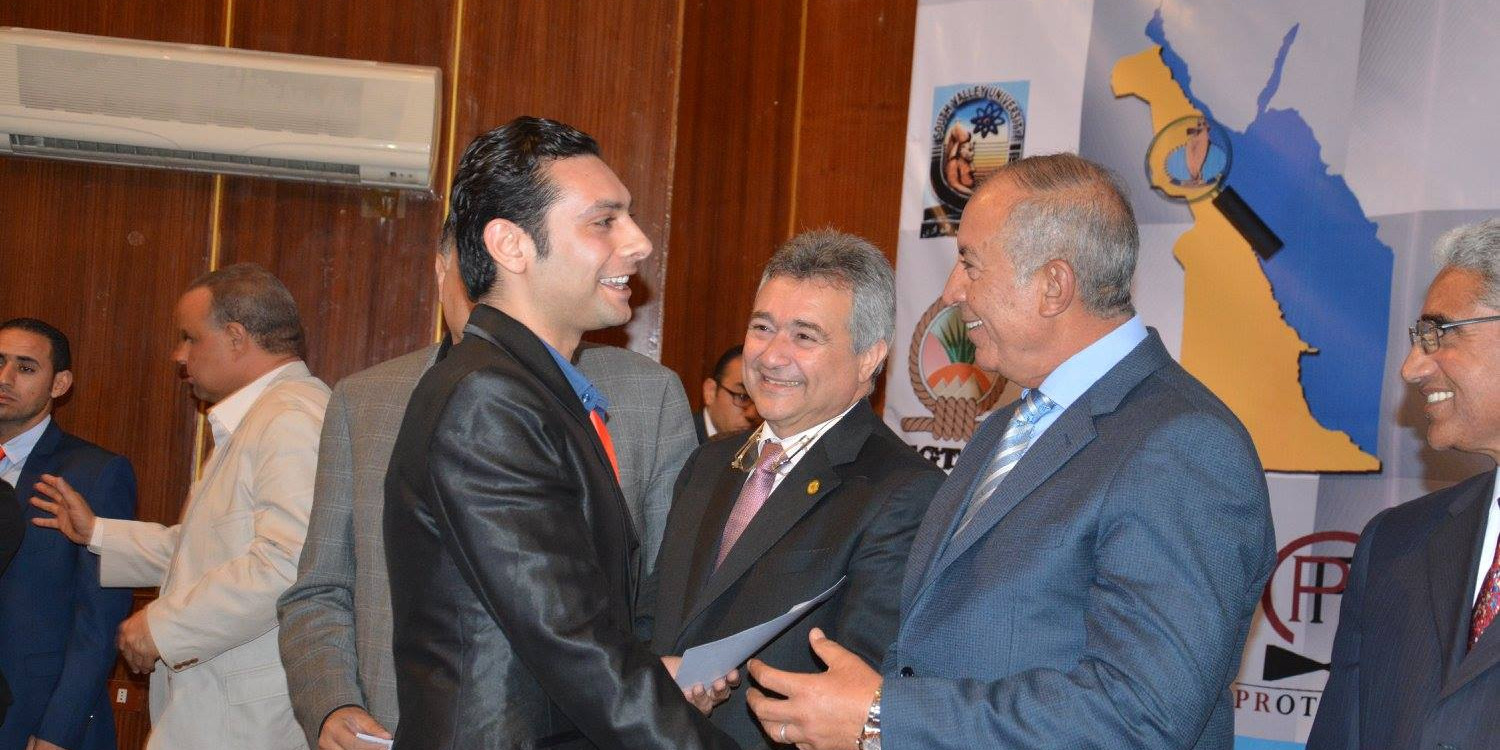 Ramy Ayoub was honored by the Red Sea Governor, General Ahmed Abd Allah
