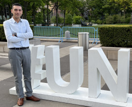 RAMY AYOUB at the United Nations Headquarters